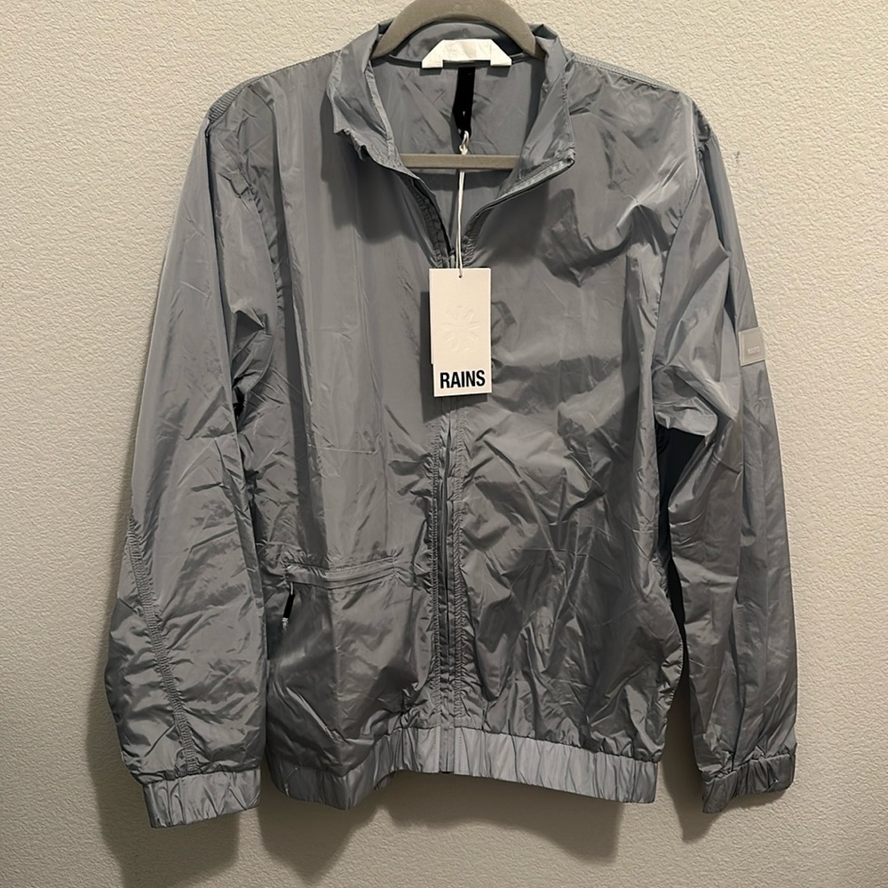 RAINS Track Jacket Unisex Small